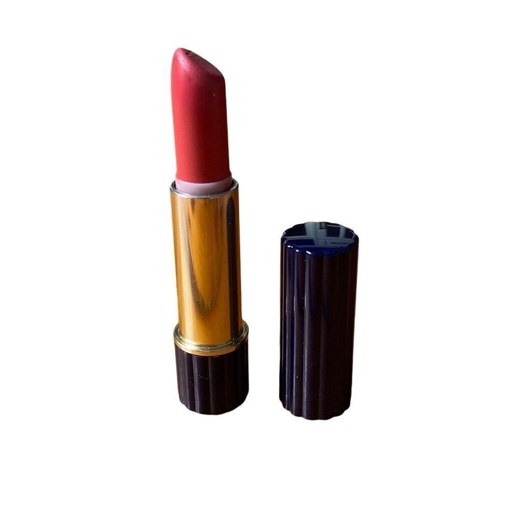Vintage Estee Lauder Power Pink Lipstick All Day lip stick blue case tube